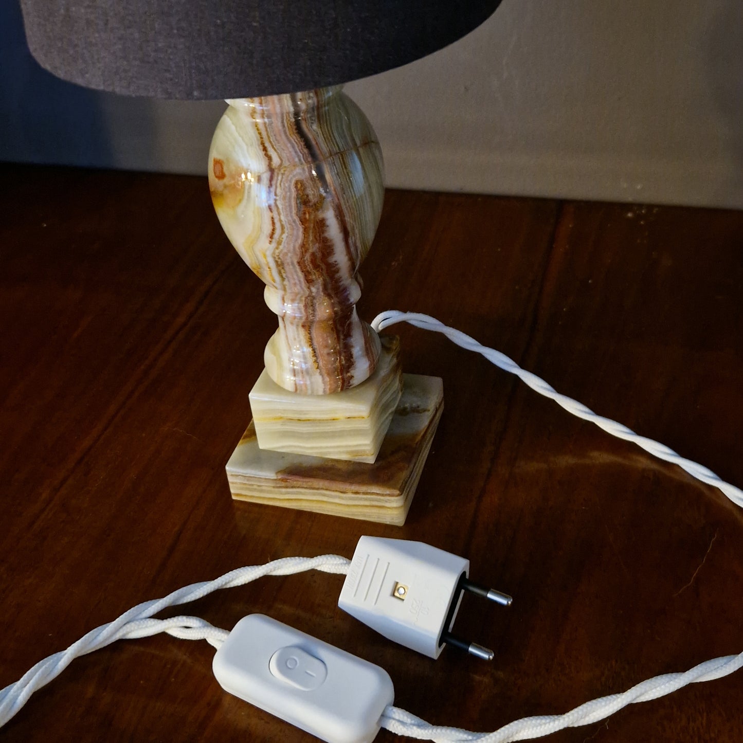 Green Onyx Table Lamp