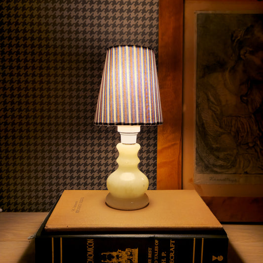 Tiny Alabaster Table Lamp