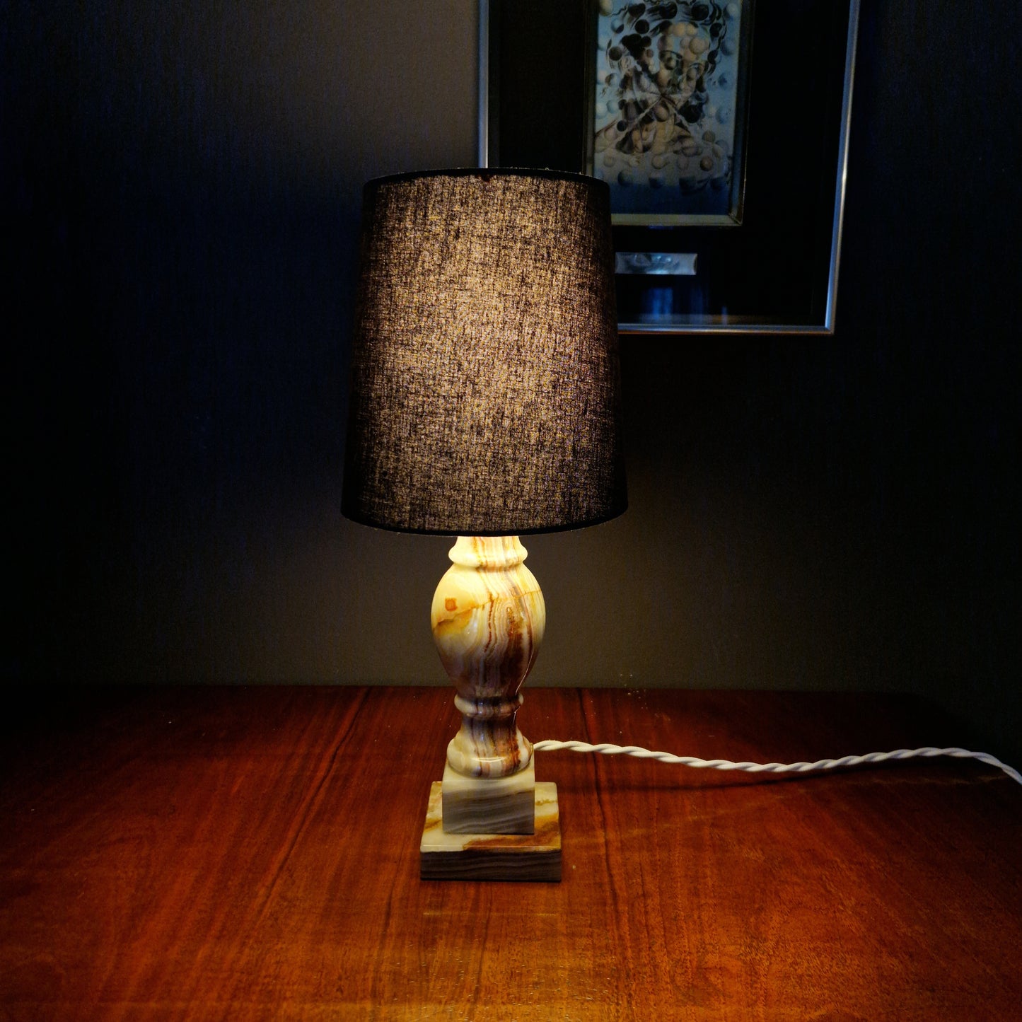 Green Onyx Table Lamp