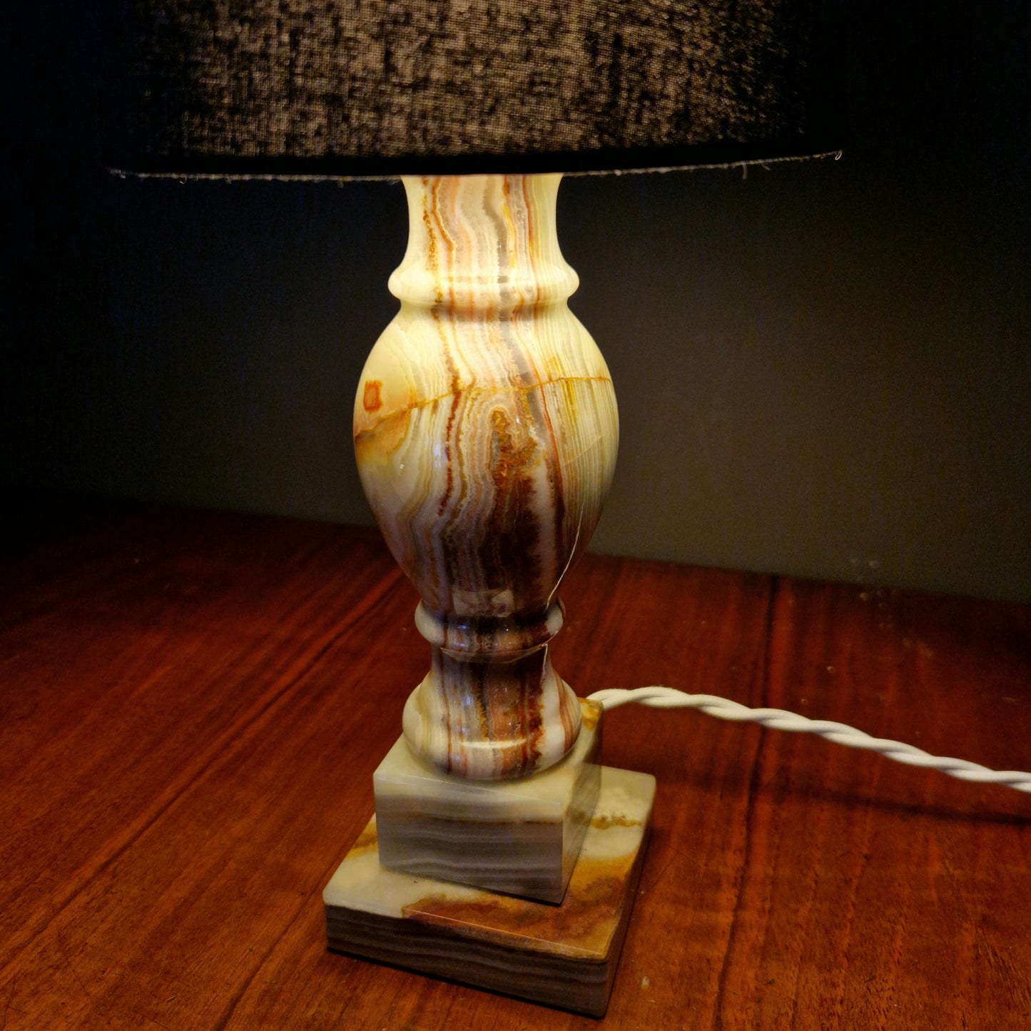 Green Onyx Table Lamp